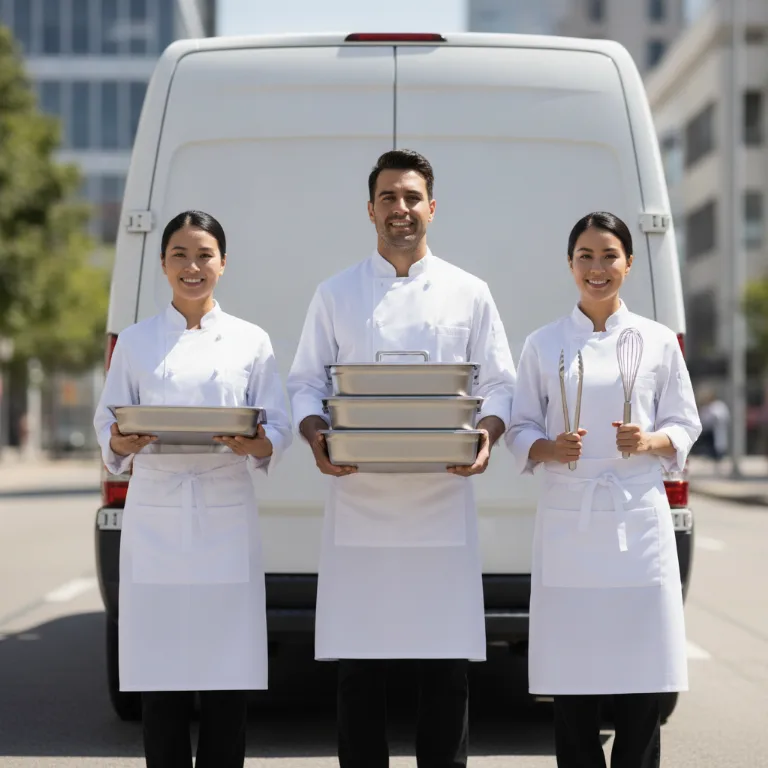 Corporate Catering team in Mendip